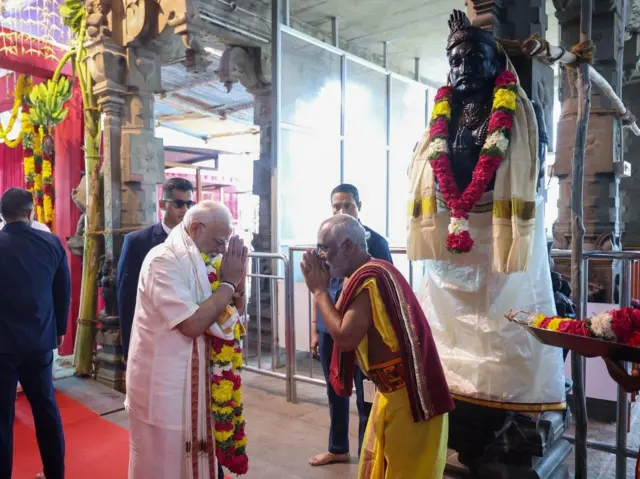 நரேந்திர மோதி, ராமேஸ்வரம், பாம்பன் பாலம், பாம்பன் ரயில் பாலம், மண்டபம்