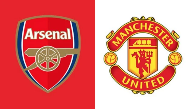 የአርሰናል እና ዩናይትድ ሎጎ 