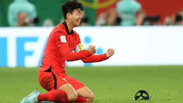 سون هیونگ مین در پیروزی ۱-۲ کره مقابل پرتغال پاس گل پیروزی تیمش را داد