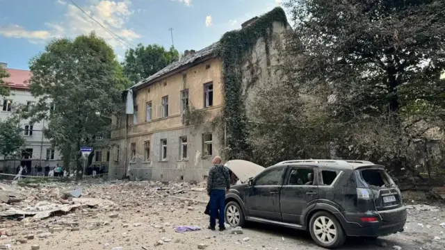 Наслідки російської комбінованої атаки на Львів, 21 серпня 2025 року 