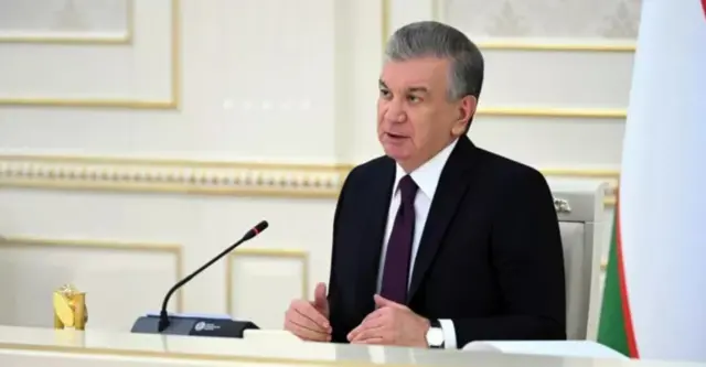 Өзбекстандын президенти Шавкат Мирзиёев