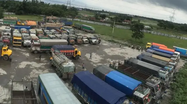 बाङ्ग्लादेश-भारत सीमाको फुलवारी सुक्खा बन्दरगाह