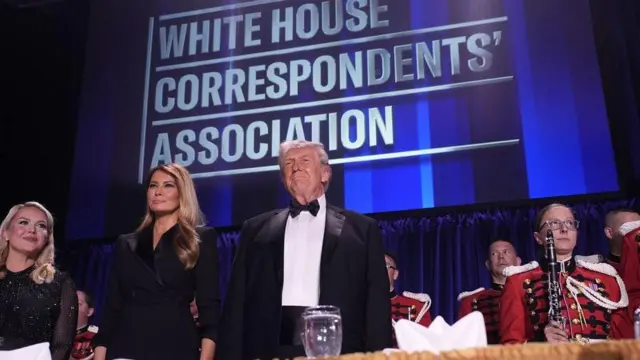 د خبریالانو ټولنې دا کلنۍ غونډه هر کال کېږي چې ګڼ لوړ رتبه امریکايي چارواکي پکې ګډون کوي