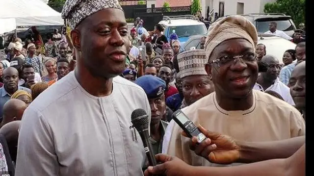 Seyi Makinde àti Rauf Olaniyan