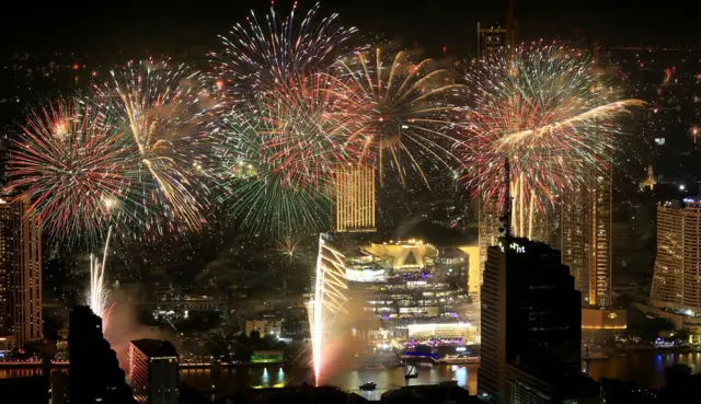 جشن سال نو در بانکوک، تایلند