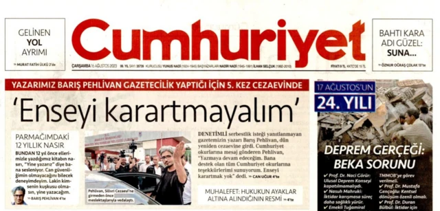 Cumhuriyet gazetesi