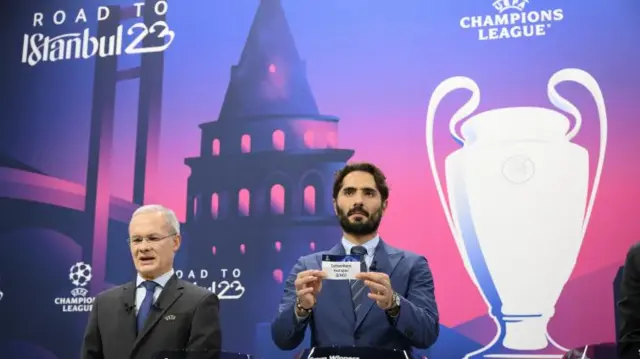 UEFA Şampiyonlar Ligi'nde kurayı Hamit Altıntop çekti 