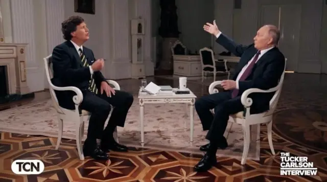 Tucker Carlson e Putin