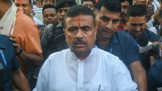 चंद्रनाथ रथ को पश्चिम बंगाल में बीजेपी नेता शुभेंदु अधिकारी (तस्वीर में) के उभार का श्रेय दिया जाता है