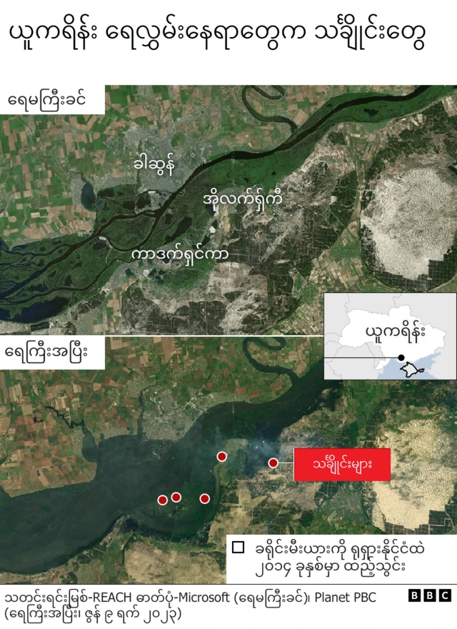 ယူကရိန်းဆည်၊ သဘာဝပတ်ဝန်းကျင်၊ စားနပ်ရိက္ခာ လုံလောက်မှု