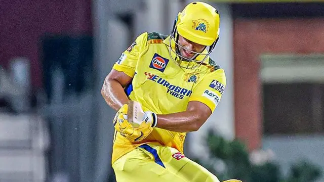 शिवम दुबे ने नाबाद 34 रन बनाए