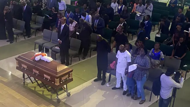Burial service of Bolanle