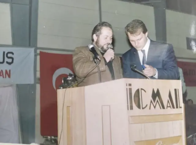 Haydar Baş geçmişte bir konuşma sırasında