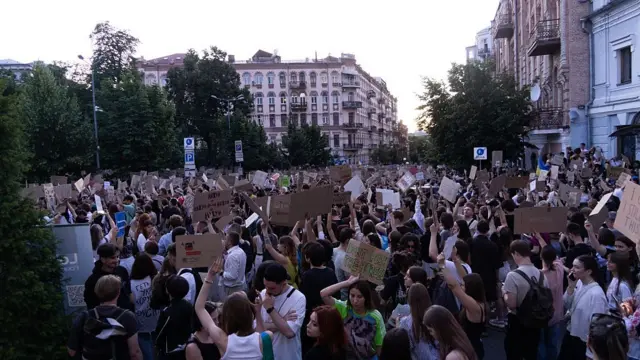 Протести відбулися в різних містах країни