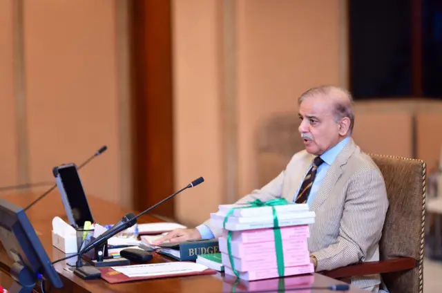 पाकिस्तानी प्रधानमन्त्री शहबाज शरिफ