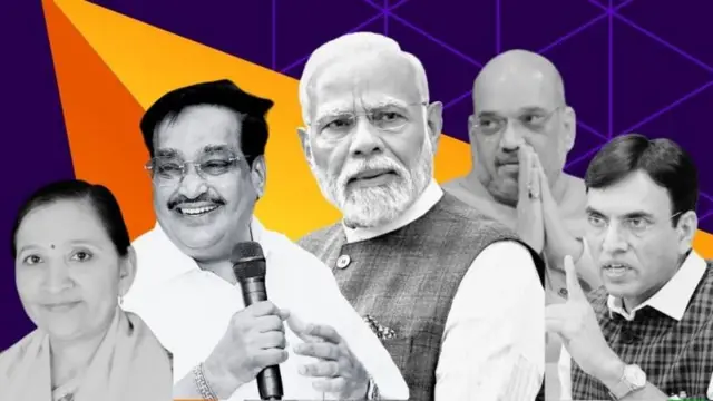 પ્રધાનમંત્રી નરેન્દ્ર મોદી, ગૃહમંત્રી અમિત શાહ, લોકસભા ચૂંટણી 2024, ગુજરાત વિધાનસભા ચૂંટણી, રાજકારણ, કૉંગ્રેસ, ભાજપ, Year ender 2024, Welcome 2025, પોલિટિક્સ, બીબીસી ગુજરાતી, બીબીસી ન્યૂઝ ગુજરાતી