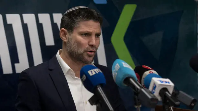 El ministro de finanzas israelí, Bezalel Smotrich