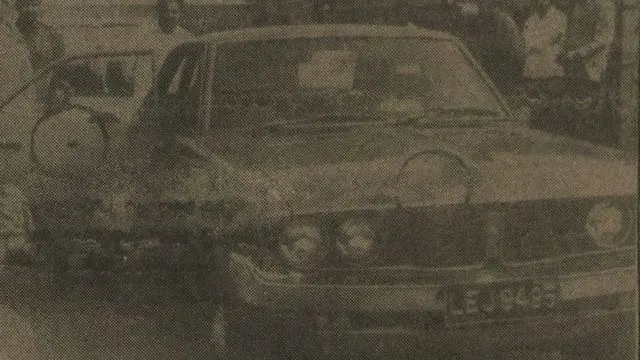 যে গাড়িতে হামলার ঘটনা ঘটেছিল।