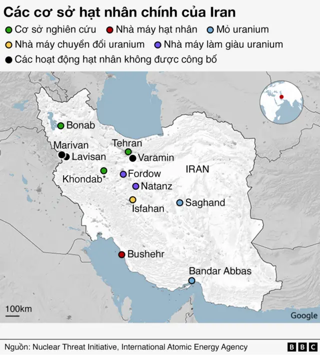 Hạt nhân Iran