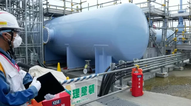 ဂျပန်၊ ဖူကူရှီးမား နျူကလီးယားစက်ရုံ၊ စွန့်ပစ်ရေ