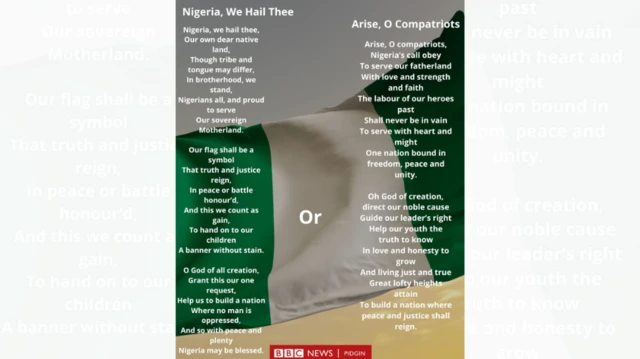Nigeria national anthem