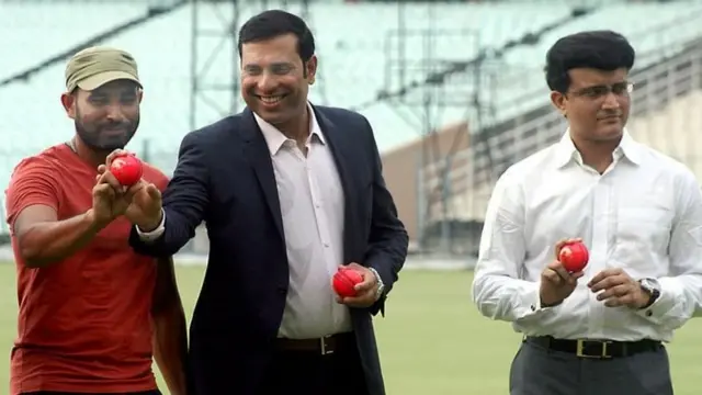 मोहम्मद शमी, व्हीव्हीएस लक्ष्मण आणि सौरभ गांगुली