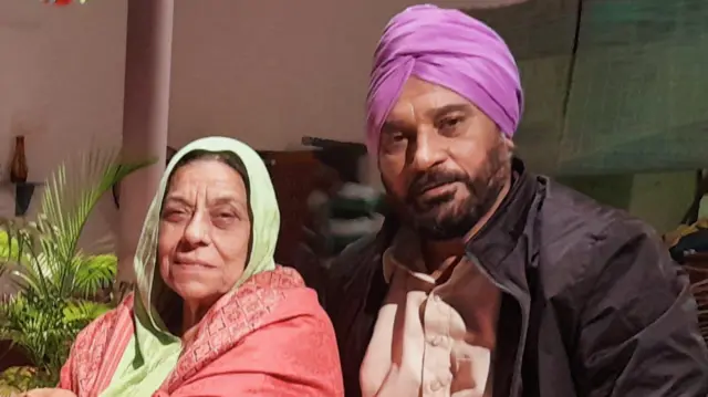 ਅਦਾਕਾਰਾ ਨਿਰਮਲ ਰਿਸ਼ੀ ਨਾਲ ਪ੍ਰਕਾਸ਼ ਗਾਧੂ