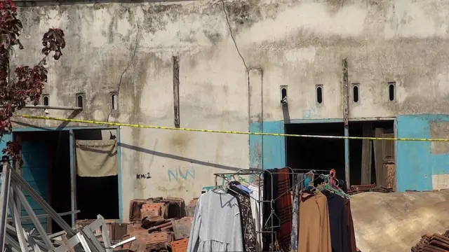 Lokasi kebakaran.