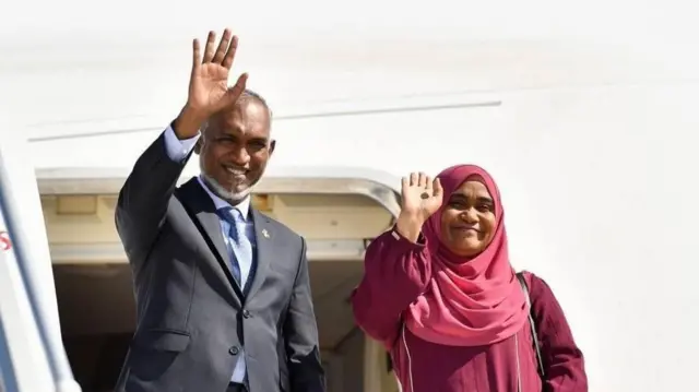 మాల్దీవుల అధ్యక్షుడు మొహమ్మద్ మయిజ్జూ