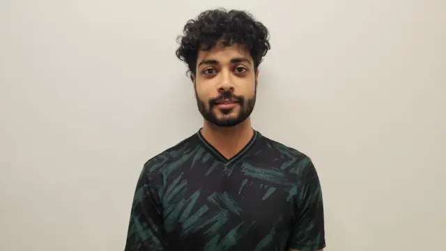 கேரளாவின் வயநாட்டைச் சேர்ந்த எபின் தாமஸ், சென்னையில் பணிபுரிகிறார்