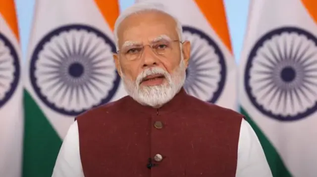 நரேந்திர மோதி உரை: ராணுவ நடவடிக்கை பற்றி என்ன சொன்னார்?