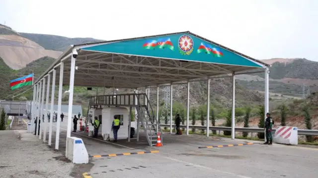 Laçın sərhəd-keçid məntəqəsi Qarabağ Dağlıq Qarabağ