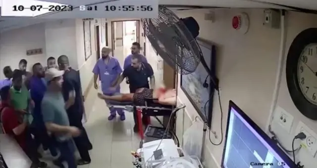 विपिन जोशी अस्पतालमा देखिँदाको दृश्य