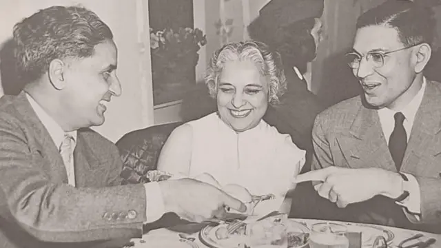 सय्यद हुसैन आणि विजयालक्ष्मी पंडित