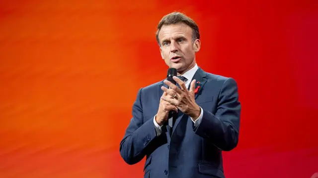 امانوئل مکرون، رئیس‌جمهور فرانسه