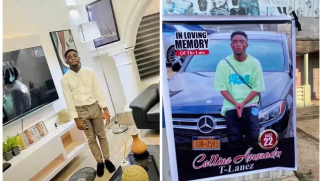 Police dey on manhunt for killers of de young man