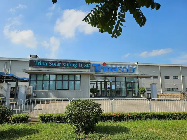 Công ty chuyên sản xuất tấm pin và tấm module năng lượng mặt trời Trina Solar