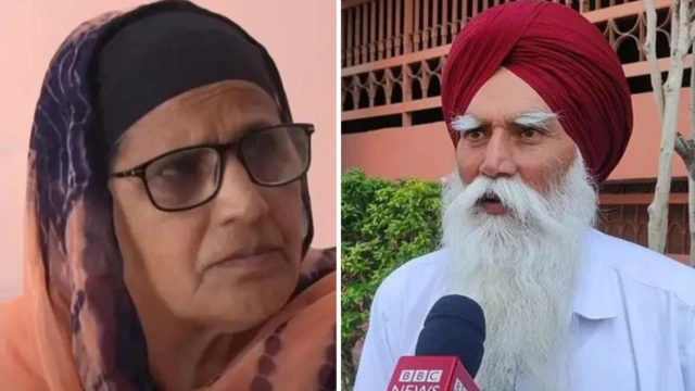 ਅਮ੍ਰਿਤਪਾਲ ਸਿੰਘ ਦੇ ਮਾਤਾ ਬਲਵਿੰਦਰ ਕੌਰ ਅਤੇ ਪਿਤਾ ਤਰਸੇਮ ਸਿੰਘ