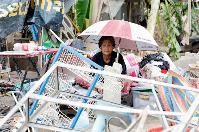 ผู้ประสบภัยที่ อ.หาดใหญ่ จ.สงขลา