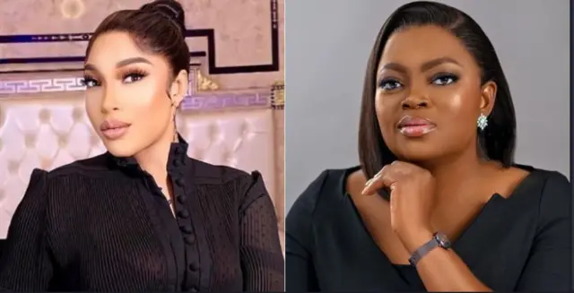 Tonto Dikeh na Funke Akindele