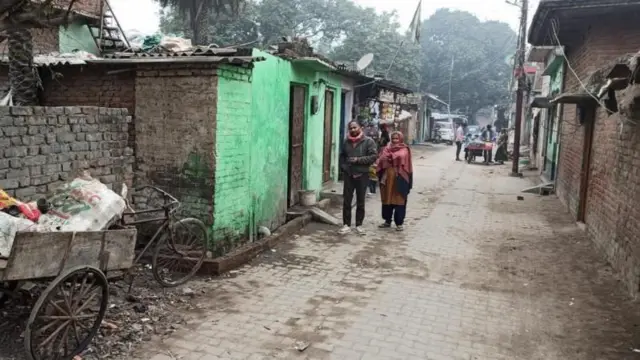 बकरगंज का हुसैनबाग इलाका, जहां कई कारीगर रहते हैं