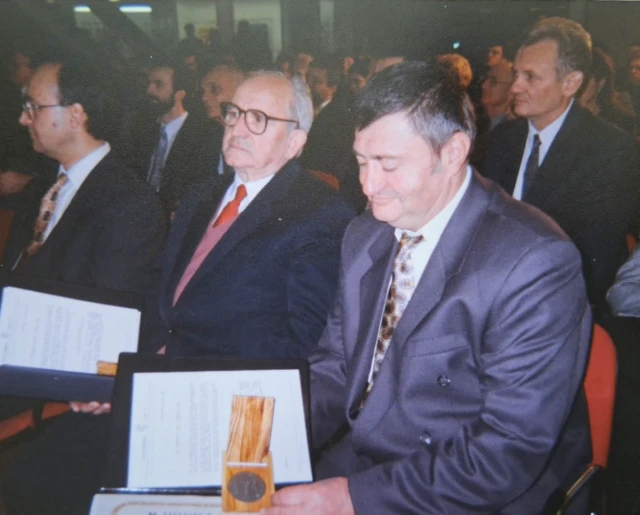 Bogoljub Stevanović i Branko Blagojević (rođak Pravednika Ljube Blagojevića) 