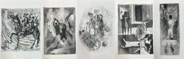 Gravuras em preto e branco