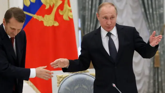 पुतिन और नारिश्किन