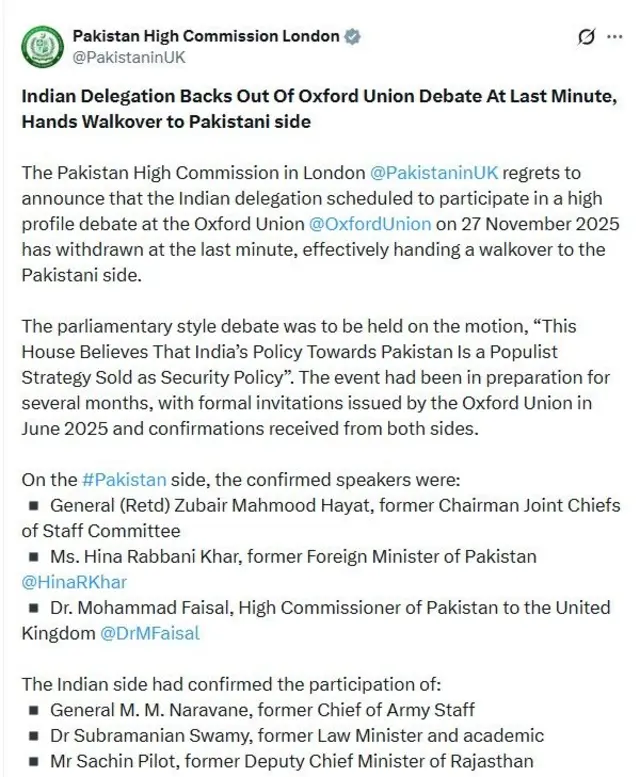 Pakistani High Commission