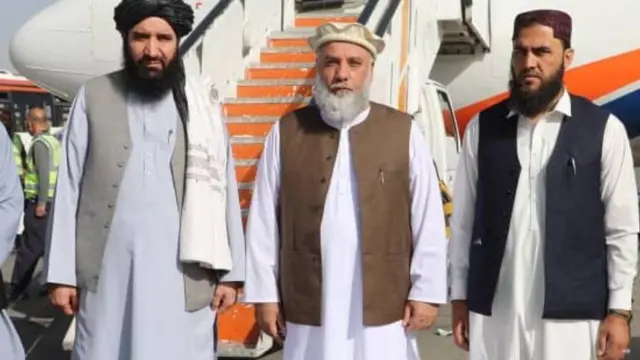 د طالبانو حکومت د صنعت او سوداګرۍ وزیر په مشرۍ هم یوه پلاوي له افغانستانه پکې ګډون کړی دی.