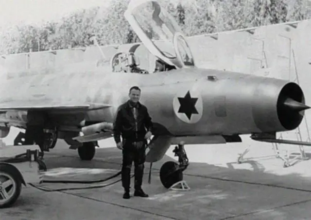 మిగ్-21ను నడిపిన ఇజ్రాయెల్ పైలట్