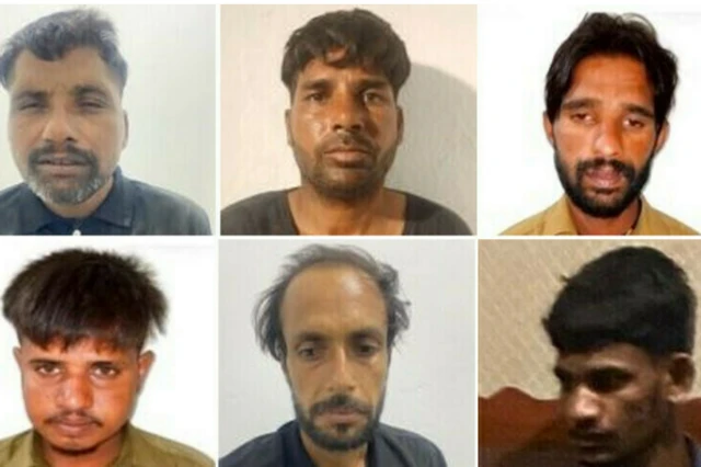 six indians in Pakistan