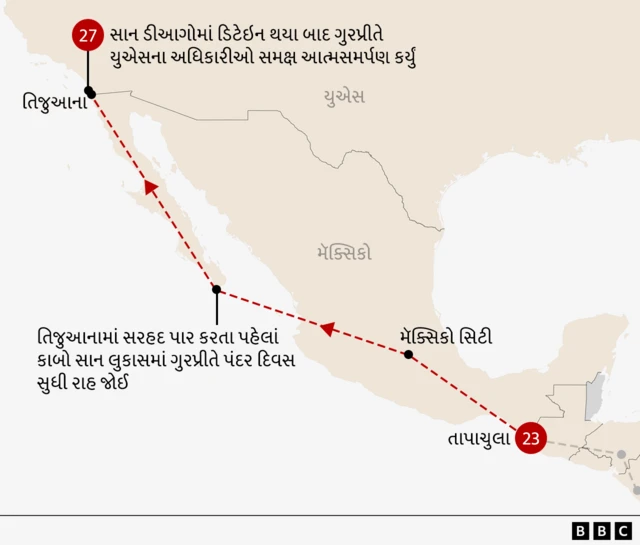 અમેરિકા, ગેરકાયદે અમેરિકા ગયેલા ભારતીયો, અમેરિકામાં ગુજરાતીઓ, અમેરિકામાં ગેરકાયદે ઘૂસવાના રસ્તા, ઇમિગ્રેશન, બીબીસી ગુજરાતી, ગુજરાત, સ્થળાંતર