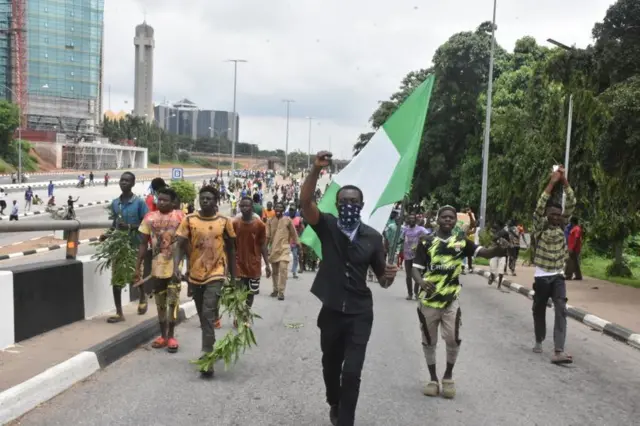 Masu zanga-zangar #EndBadGovernance